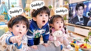 The CEO Had a Fake Wife for Six Years—Until His Genius Triplets Found Him on TV!#drama#ceo