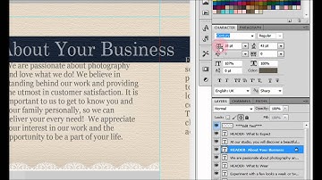 Template Tutorials- Changing Text in Photoshop and PS Elements
