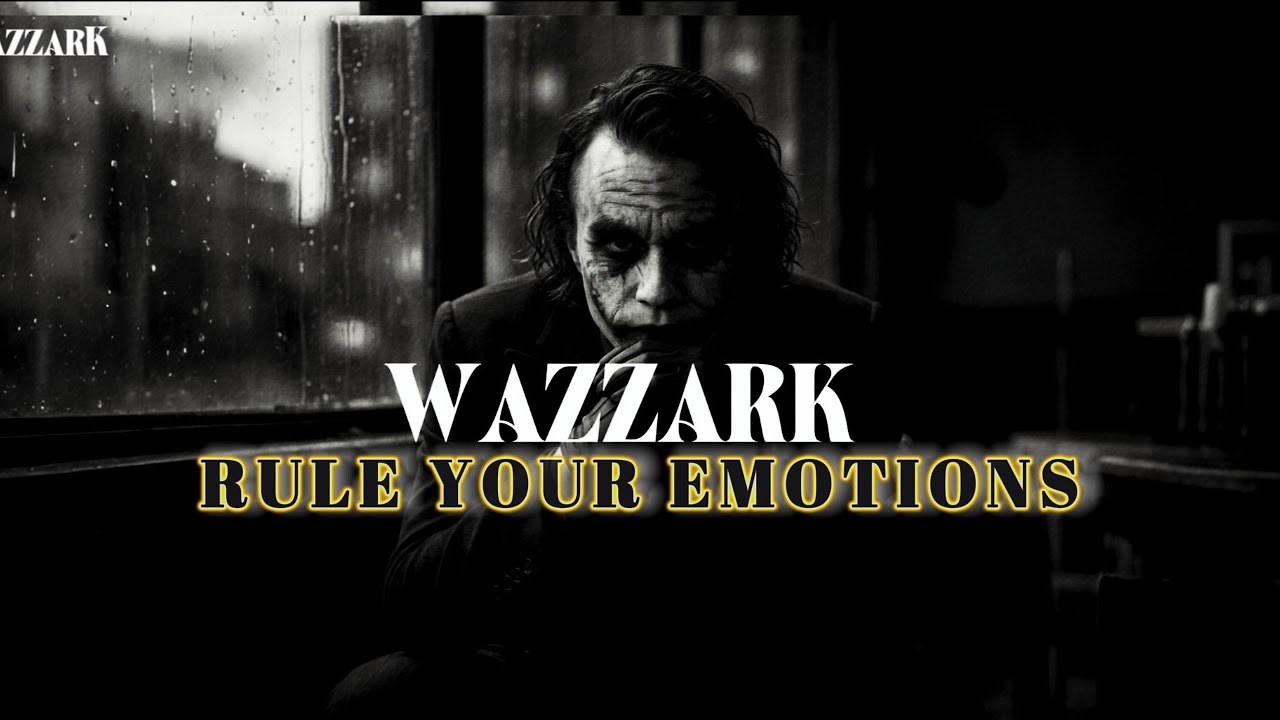 RULE YOUR EMOTIONS| JOKER SPEECH
