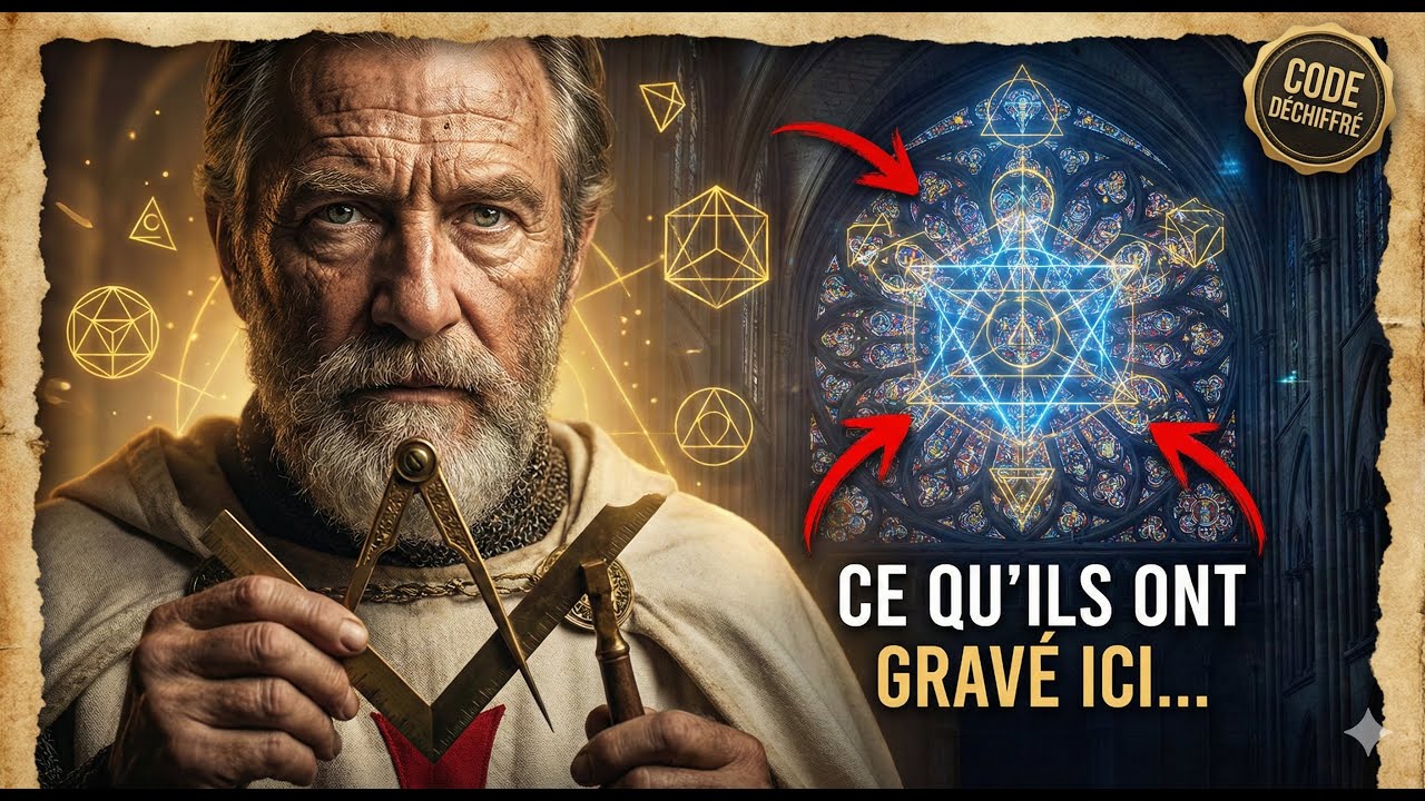 Le CODE CACHÉ dans Nos Cathédrales : Les Templiers Ont Gravé Leurs Secrets dans la Pierre