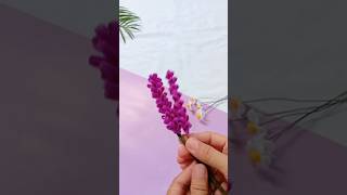 lavender flanel 💜 #buket #flower #diy #craft #lavender #lavenderflowers