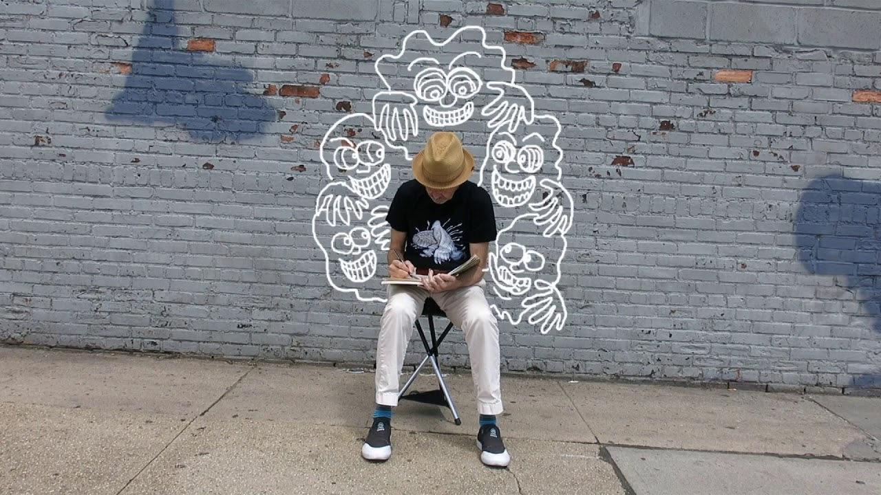 Tommy Kane Draws On Street