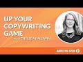 Up your copywriting game with chelsea baldwin