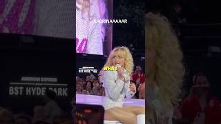 Sabrina Carpenter Lost It Over One Fan’s British Accent #shorts