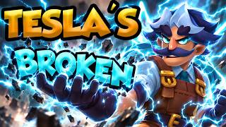 TESLA MIGHT BE BROKEN RN! | Rush Royale