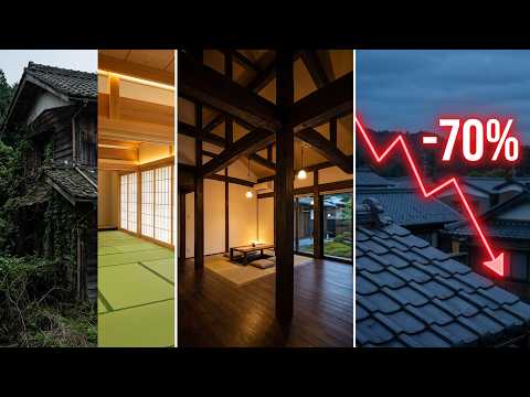 Japanese abandoned house renovation fad. The dead horse that keeps getting flogged!