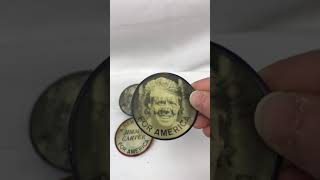 Vari-Vue Jimmy Carter Political Pins Buttons