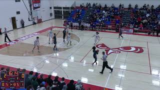 2022-23: Sectional Semi Final Whitefish Bay Varsity Basketball vs Nicolet