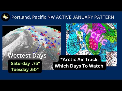 Portland, Pacific Northwest Arctic Air Track Next Week