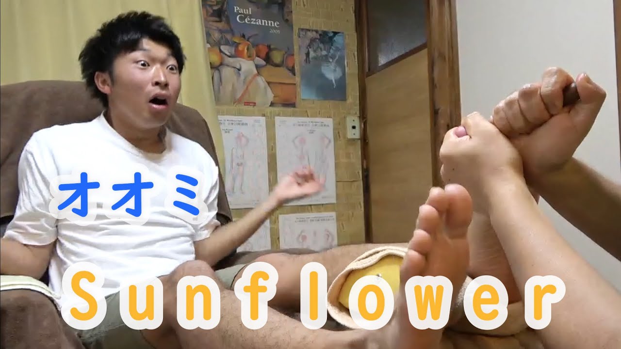 せわしい足つぼ｜犬の呼吸・オオミ｜Sunflower style & Japanese foot massage