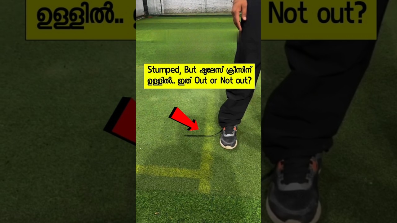 ഇത് out ആണോ അതോ not out?