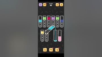 Water Sort Quest Level 80 Walkthrough Solution Android/iOS