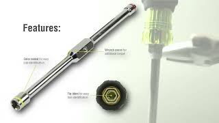Watch the product video for 2-in-1 Hex-Head Screwdriver