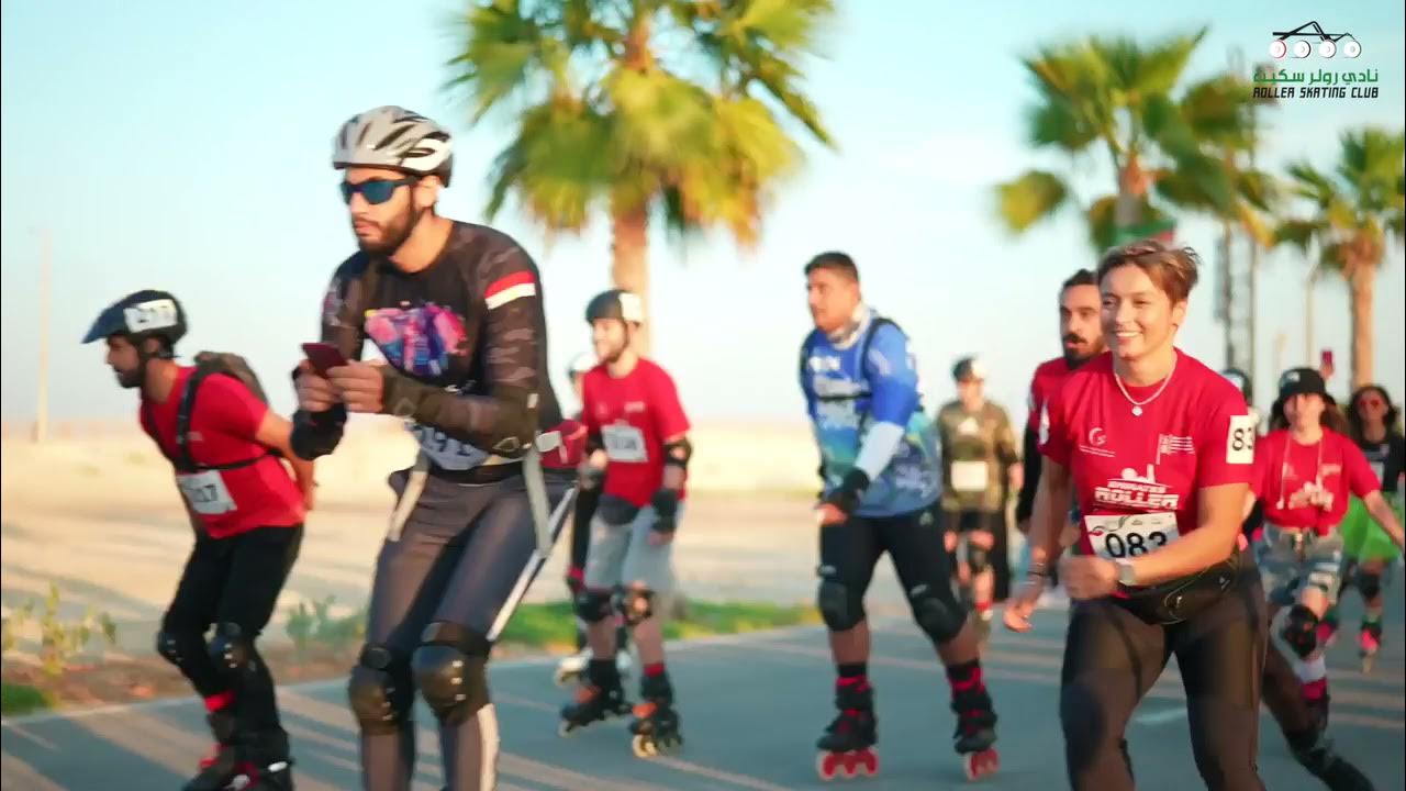EMIRATES ROLLER SKATING HALF MARATHON ABU DHABI 2021 YouTube