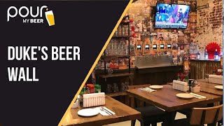 Dukes UES Beer Wall