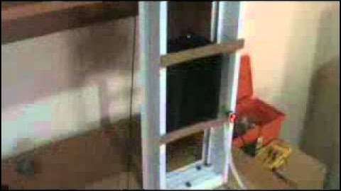 Pruebas del elevador controlado con Arduino