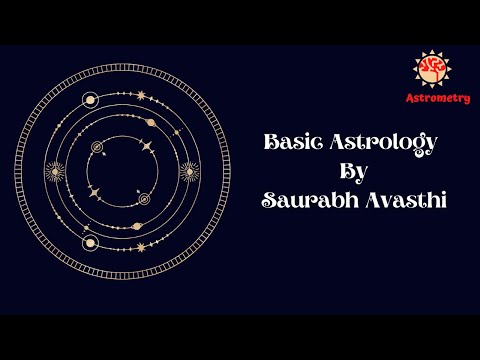 Basic Astrology Class 1
