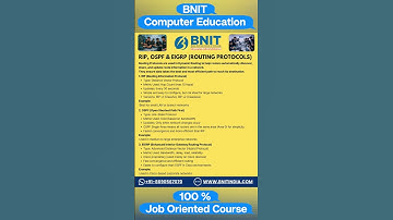 Routing Protocols - RIP, EIGRP, OSPF || CCNA Tutorial