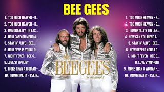 Bee Gees Greatest Hits 2024 Collection  Top 10 Hits Playlist Of All Time