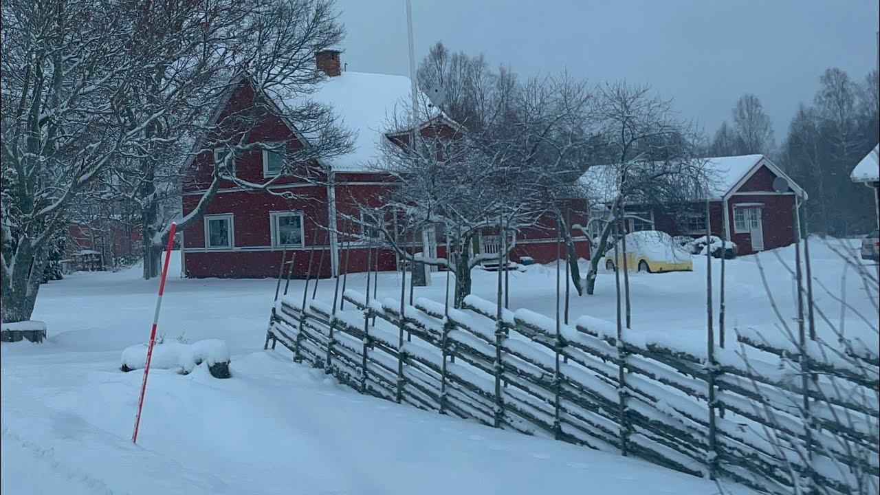 Beautiful Äppelbo village- Advent 2023