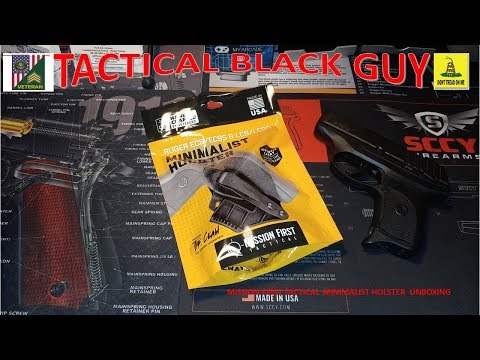 MISSION FIRST TACTICAL MINIMALIST HOLSTER UNBOXING