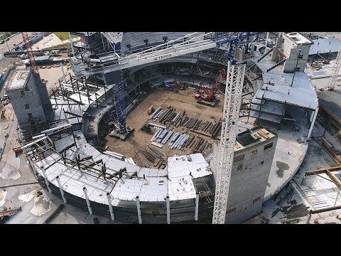 Chase Center Completes First Quadrant of Precast Stadia Work