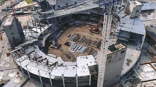 Chase Center Completes First Quadrant of Precast Stadia Work