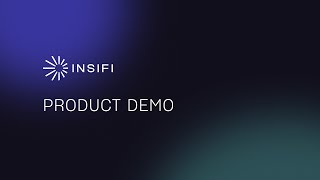 Insifi Demo - Intelligence AI agent