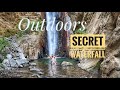 Secret waterfall in himalayas relaxing outdoor  cooking with rubinadilaik abhinavshukla outdoor