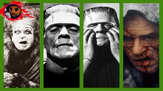 LAS CARAS del monstruo de FRANKENSTEIN EN EL CINE / the faces of the frankenstein m. in the movies