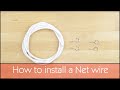 How to Fit Net Curtains Wire - Woodyatt Curtains