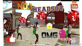 FREE FIRE | Headsot | Game  video | djj | 😈😈😈😱😱