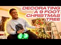 Vlogmas: Decorating a 9 Foot Christmas Tree 2025! "NUTCRACKER" Theme 🎄