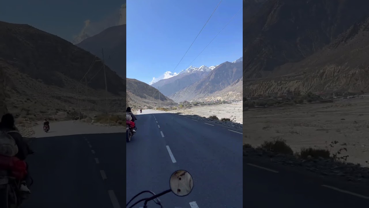 Mustang view best seen by bike 🚴