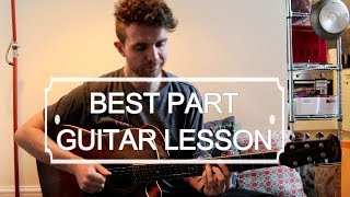 'Best Part' Daniel Caesar and H.E.R. - Guitar Lesson