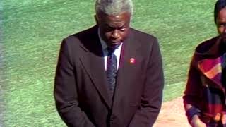 Jackie Robinson Gives Final Speech at 1972 World Series - Hoped to See a Black MLB Manager