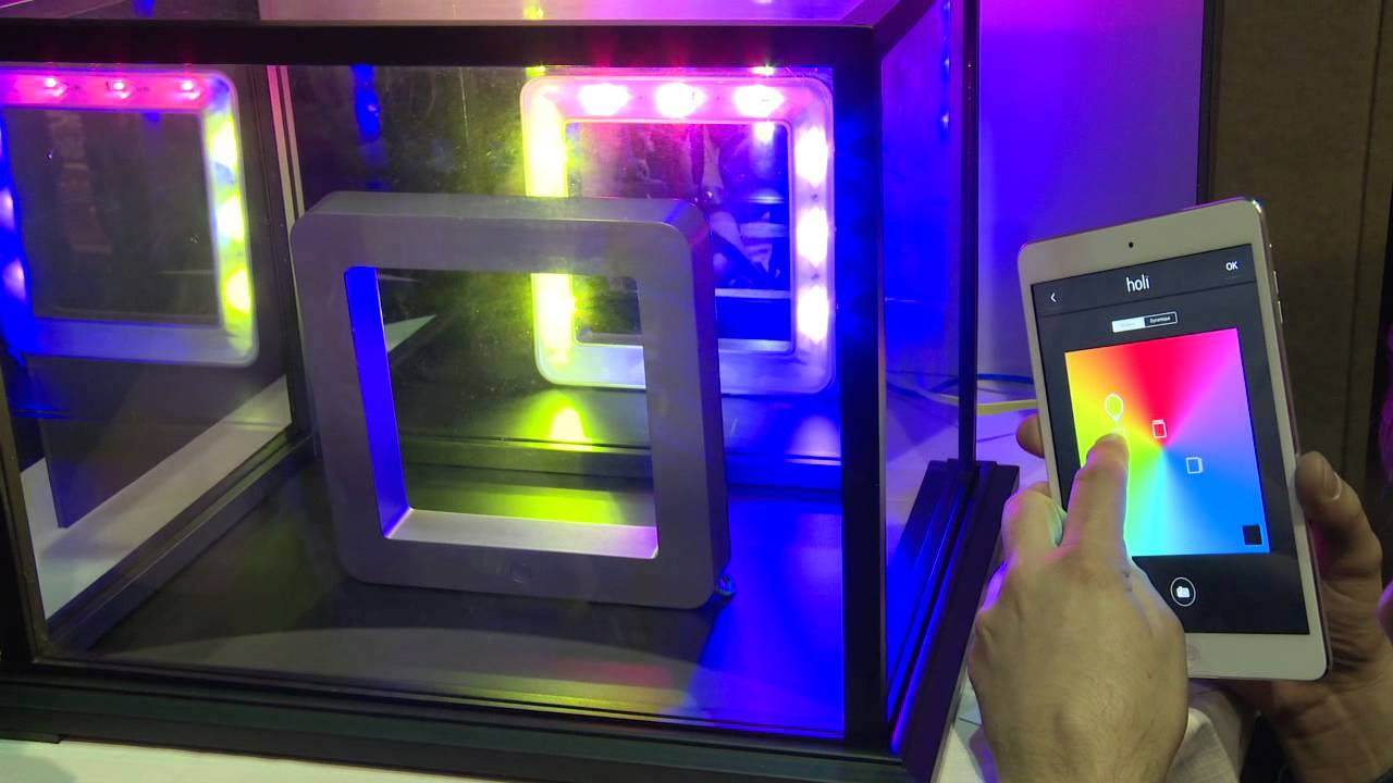 holi iphone controlled lamp