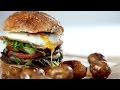 Mediterranean breakfast veggie burger