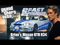 2fast 2furious dans gta5  avoir la nissan gtr r34 de brian  mrjksaw