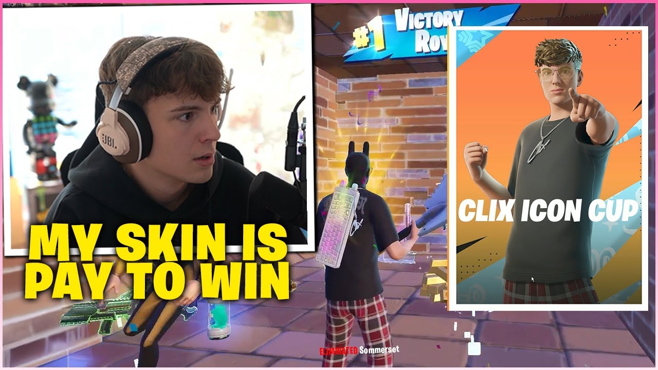 CLIX Proves His ICON SKIN Is PAY To WIN After WINNING His CLIX ICON CUP ...