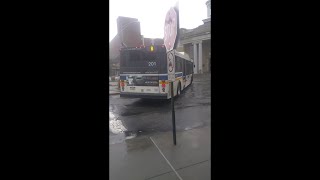 Bronx, New York to Tuckahoe, New York - W8 Beeline Bus Route - Hybrid Electric Bus - Orion VII HEV
