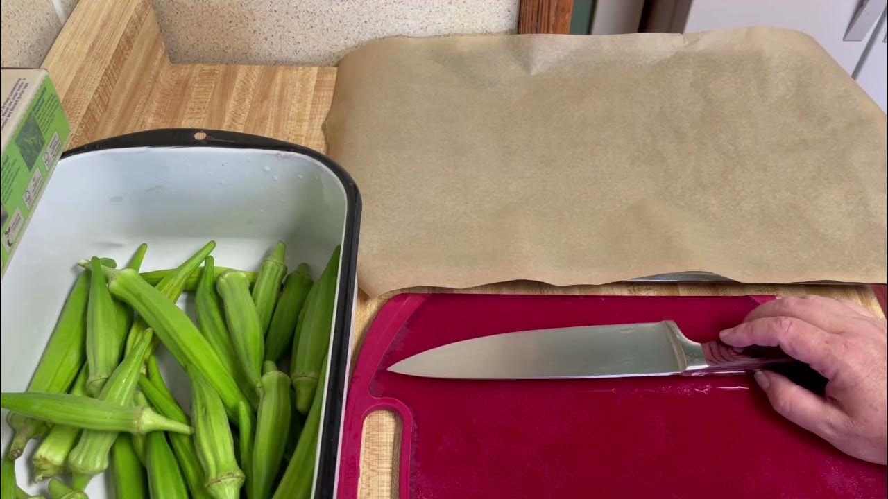 HOW TO FREEZE OKRA YouTube