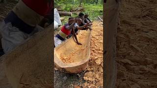 Handmade Palm Tree Boat Making | Step by step process. #shorts