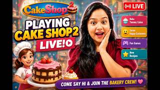 🔴 Relaxing Cake Shop 2 Gameplay LIVE | Cooking Game screenshot 3