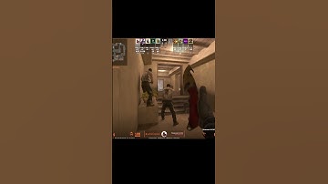 DOUBLE KNIFE KILL #counterstrike #csgo #csmoments #csgoclips #cs2moment #highlights  #shorts