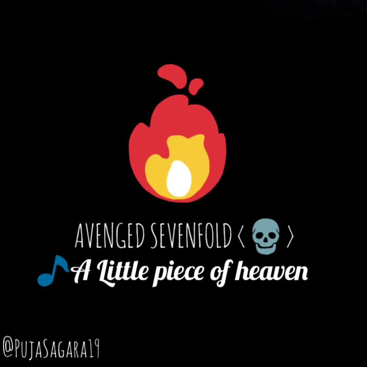 🎵A Little Piece Of Heaven - Avenged sevenfold #AvengedSevenfold #A7x #StatusWA