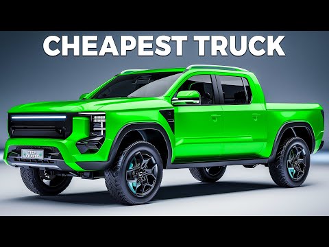 12 NEW Cheap Electric Trucks from CHINA (with range & price)