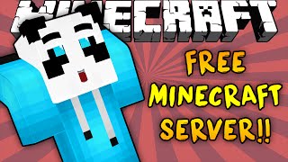 HOW TO GET A FREE MINECRAFT SERVER!! (Minecraft Server Showcase)