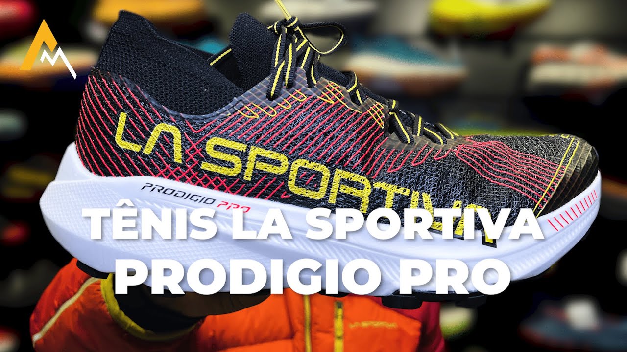 Tênis La Sportiva Prodigio Pro Preto | Amarelo | AltaMontanha