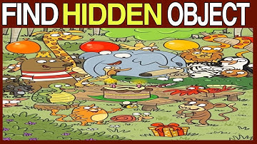 Find The Hidden Object 🐯 l Find Odd One l #hiddenobjectgame #findoddoneemoji #opticalillusion (#16)